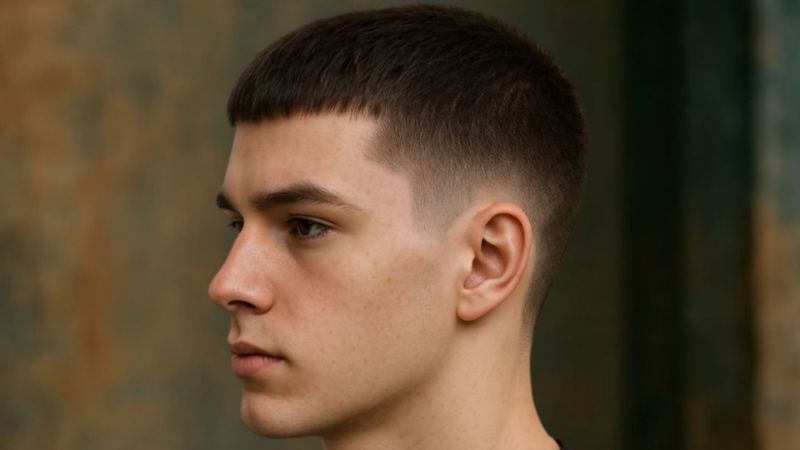 model rambut pria pendek rapi